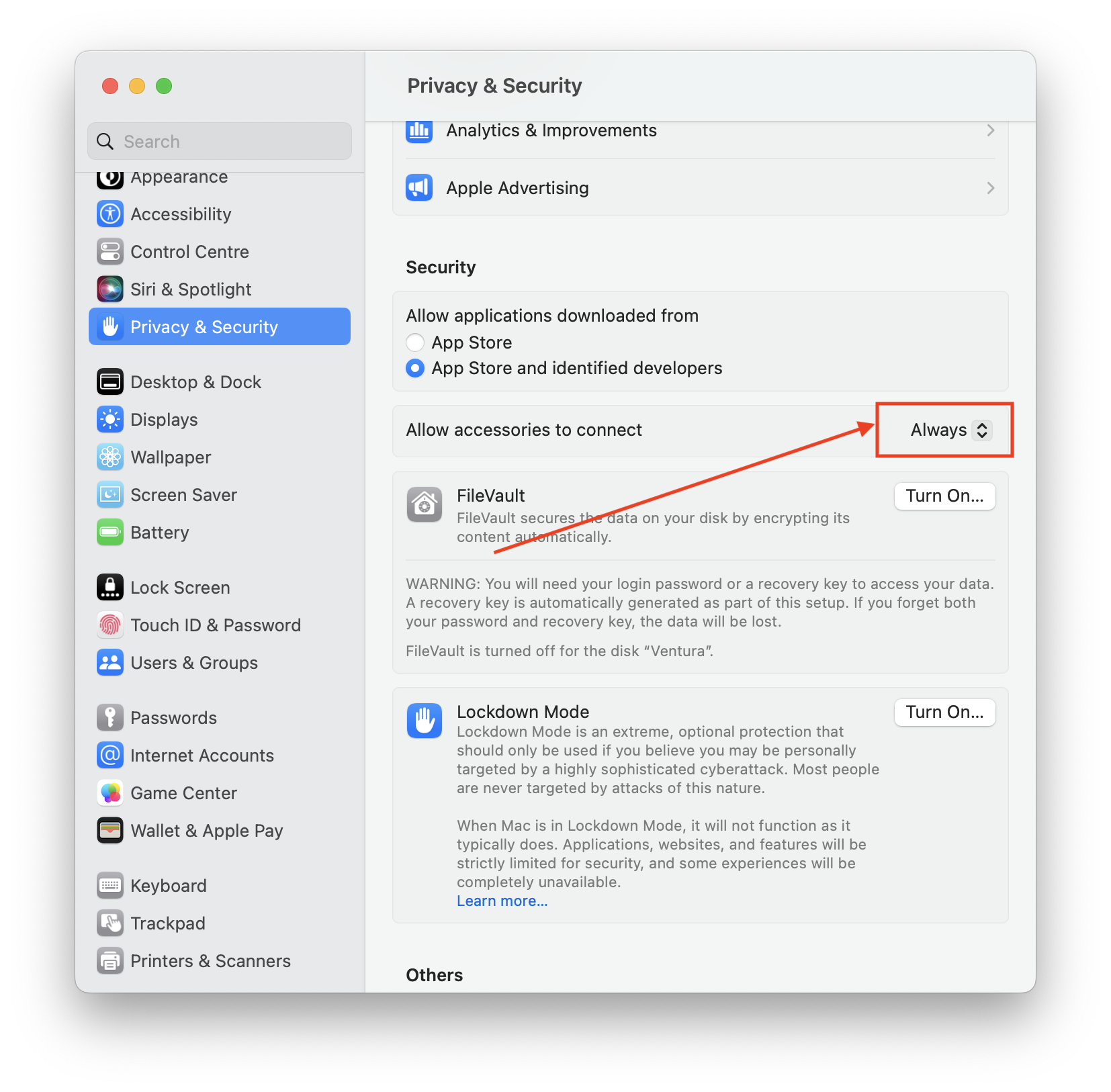 How to Disable USB Restricted Mode on macOS Ventura – Novation