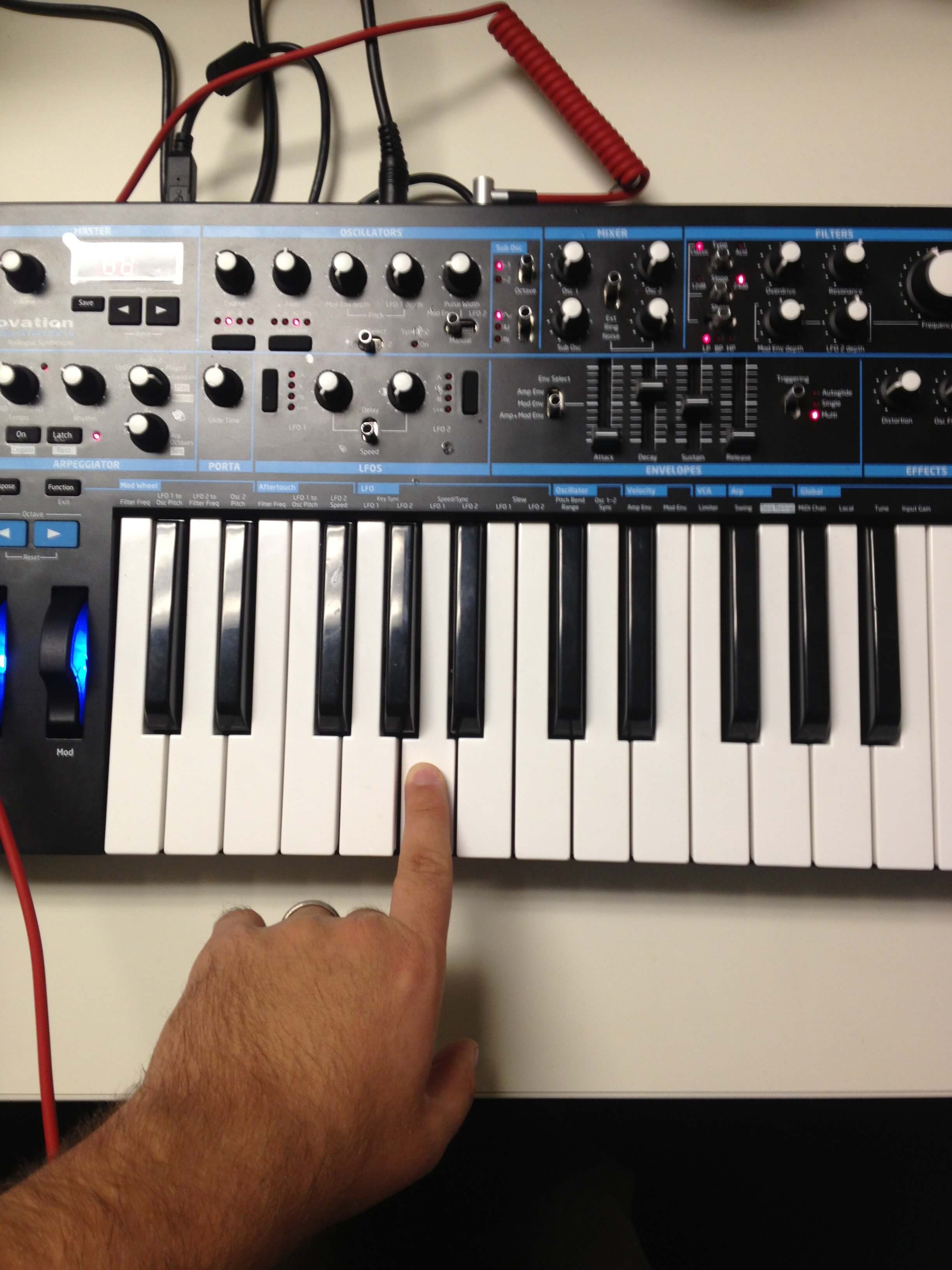 How to use Ext In on the Bass Station II – Novation