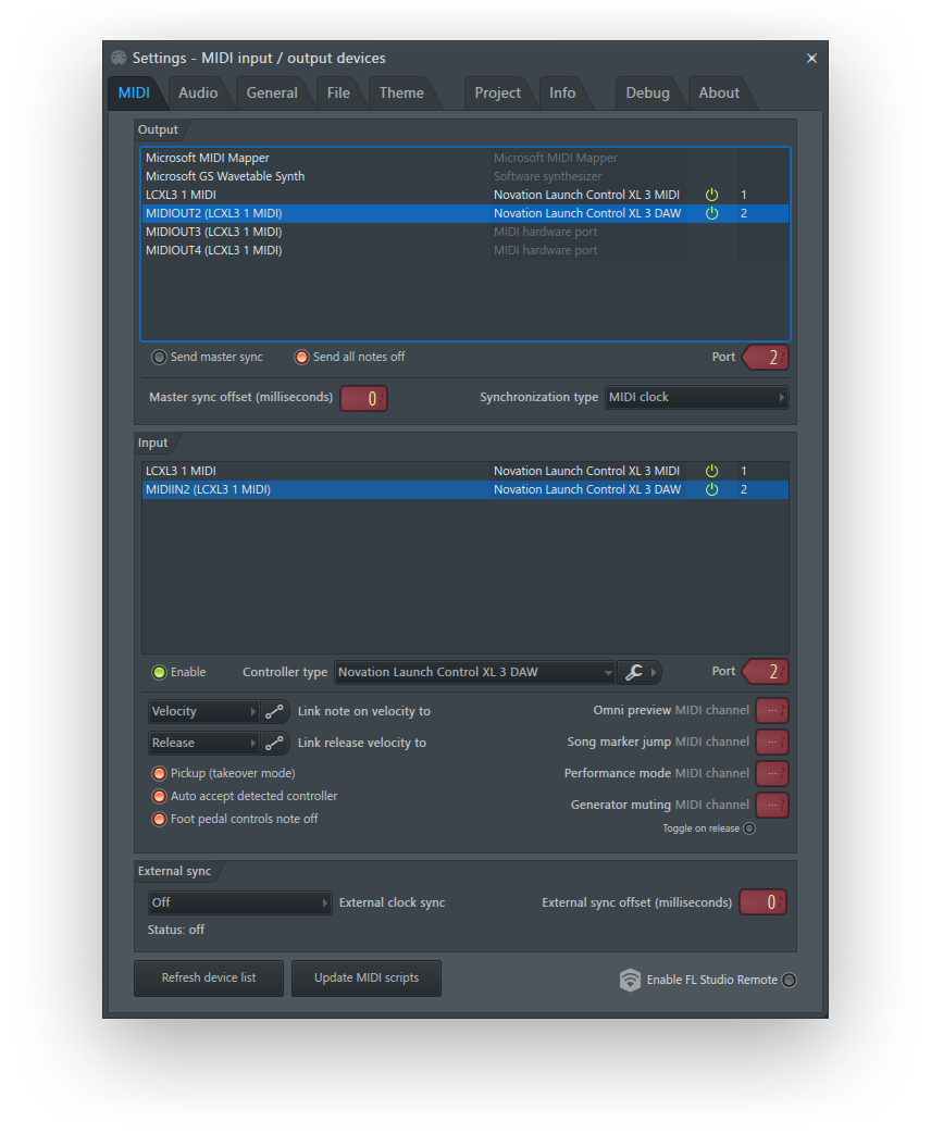 FL Studio LCXL 3 MIDI Settings Windows.png