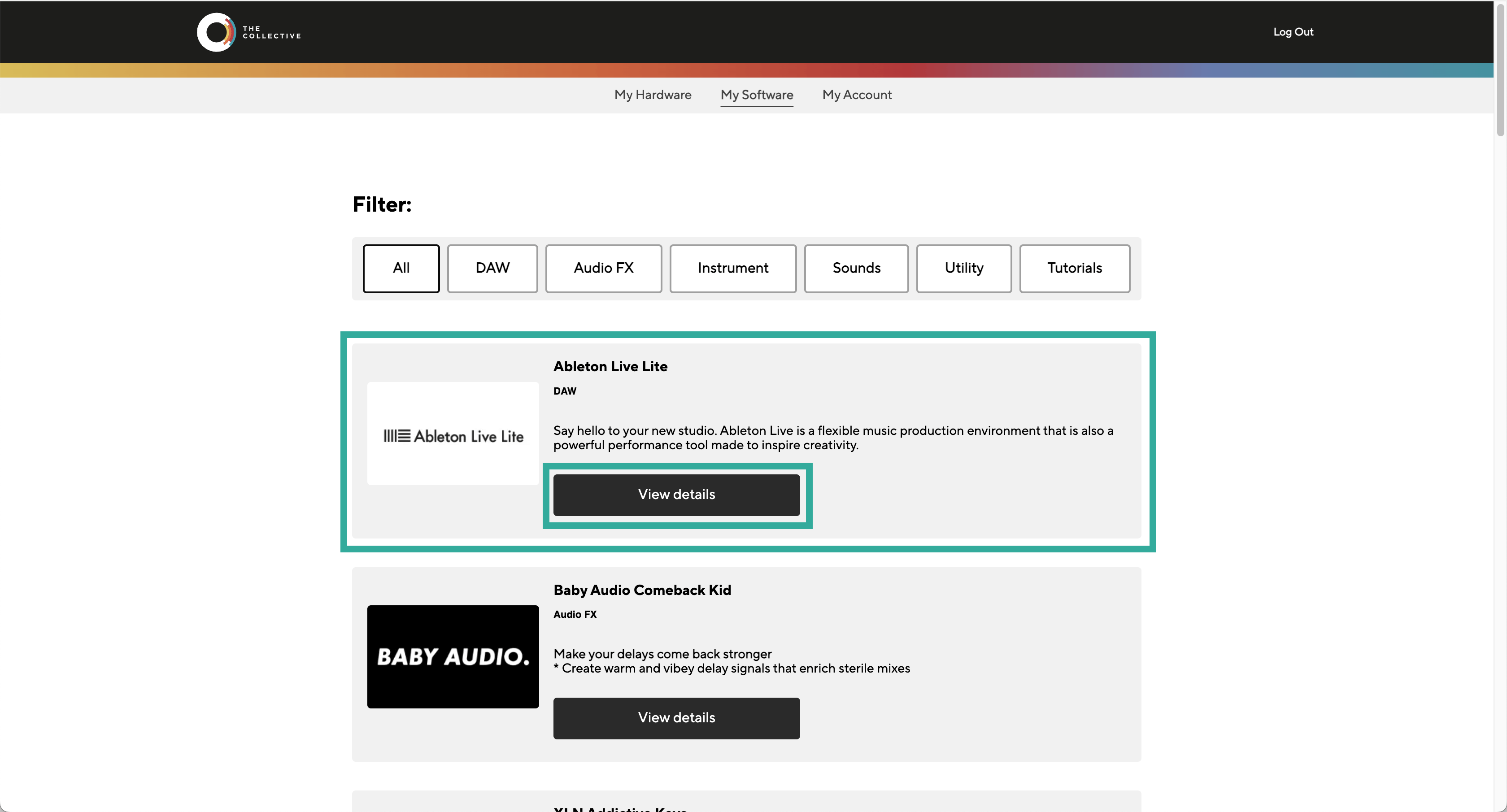 Ableton 설치: View details 클릭.png