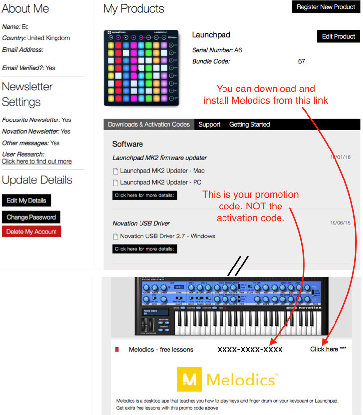 Melodics discount networkingxoler