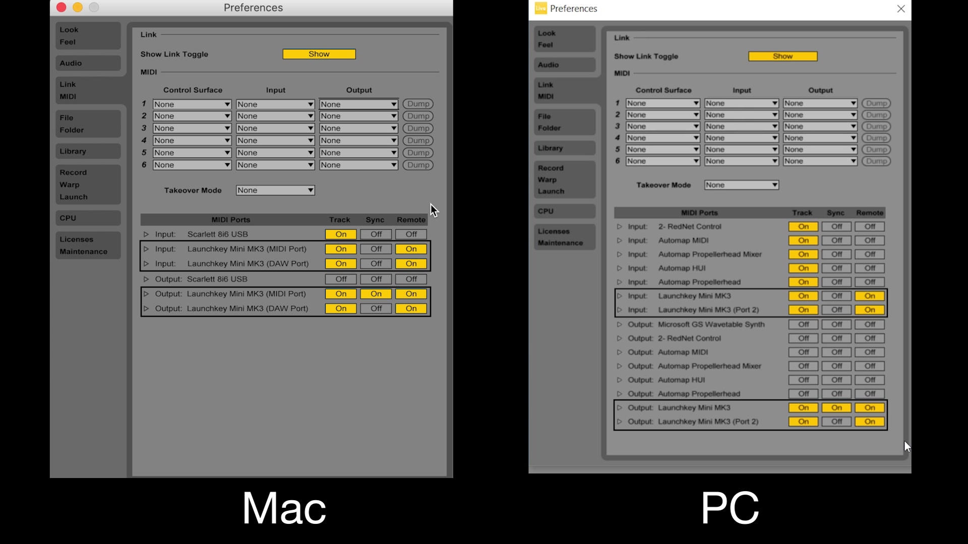 ableton live apc40