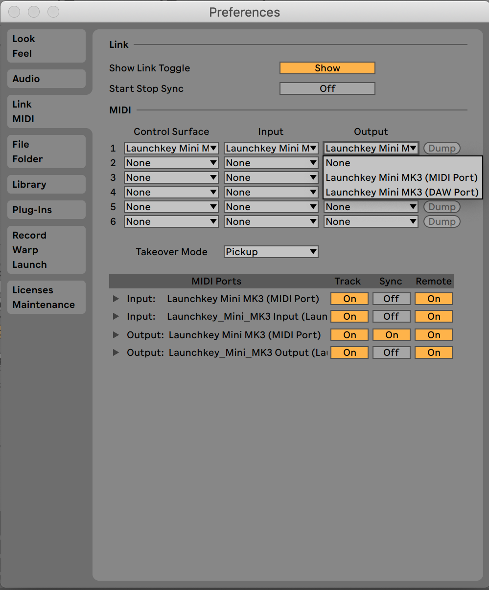 Launchkey Mini Mk3 Manual